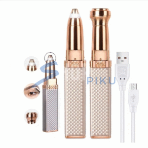 2 In 1 Flawless Facial Hair Removal | 2 In 1 Women’s Electric Epilator Usb Charging Portable Hair Remover Bikini Painless Shaver For Women Body Facial Eyebrow Trimmer(random Color )