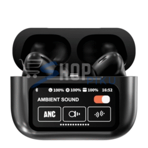 A9 Pro Touch Screen Display Anc Wireless Earbuds ( Random Color )