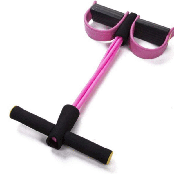 Foot Pedal Resistance Band Elastic Sit-up Pull Rope Yoga Fitness Gym – Elastic Pull Ropes Tummy Trimmer - Image 5