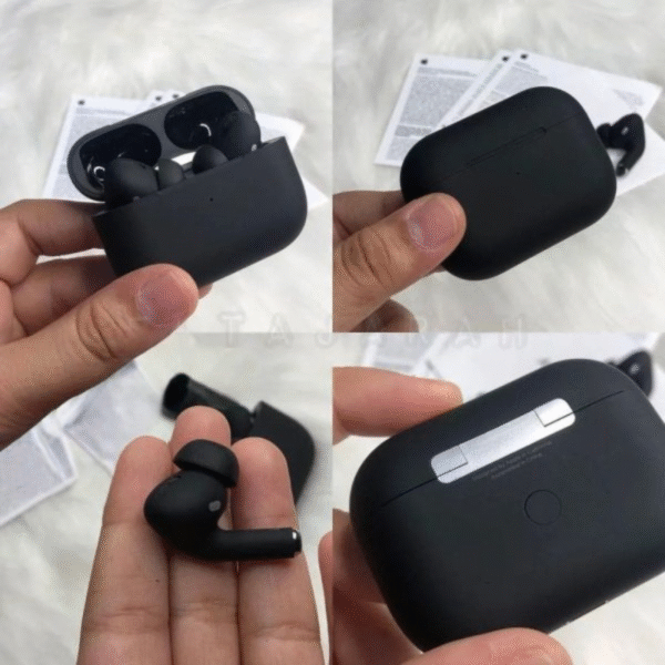 Apple Airpods Black Lite Edition (2nd Generation) With Active Noise Cancellation – Seamless Wireless Audio - Image 3