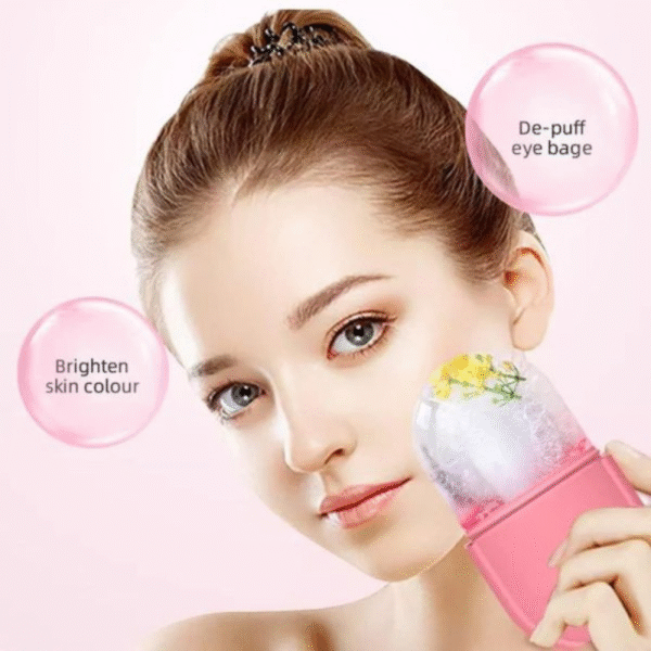 Ice Roller For Face Ice Roller For Face Massager Face Ice Roller To Enhance Skin Glow Shrink &tighten Pores Reusable Facial Ice Roller Face Ice Treatment (random Color) - Image 2