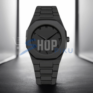 Full Black Aura Quartz Watch – Lightweight Design, , Premium Quality & Finish – Best Quality Analog Watch For Boys – Watch For Men | Full Black Color Watch