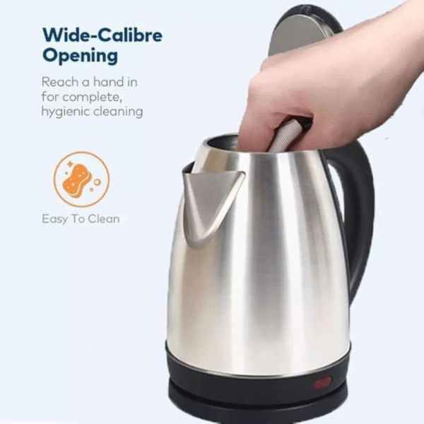 Automatic Electric Kettle 2.0l – Stainless Steel Hot Water Boiler With Auto Shut-off, Led Display & Temperature Control (1000w, 220v) - Image 5