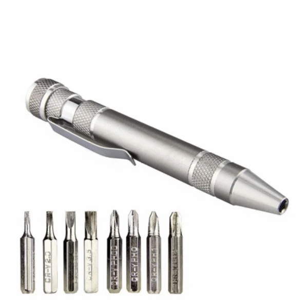 8 In 1 Screwdrivers Tool Pen | Precision Pocket Screwdriver Set Mini Gadgets Repair Tool Mini Pen Screwdriver Set Multi-function Magnetic Screwdriver Kit - Image 6