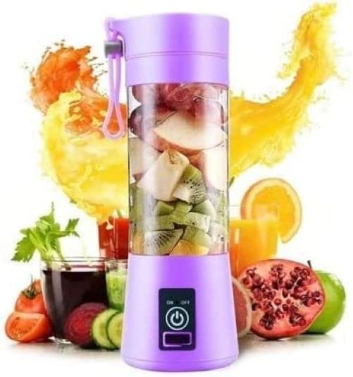 Juicer Portable Outdoor Juicing Cup Home Mini Cordless Crushed Ice Machine Usb Charging Fruit Vegetable Blender - Image 4