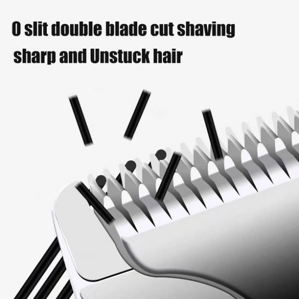 Vintage T9 Hair Trimmer Cordless Professional Hair Clippers Electric Trimmers For Men Metal Head - Image 6